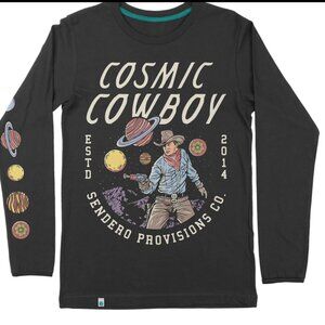 Sendero Provisions Cosmic Cowboy long sleeve tee (S)
